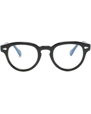Moscot Gafas Maydela Con Montura Redonda - Negro