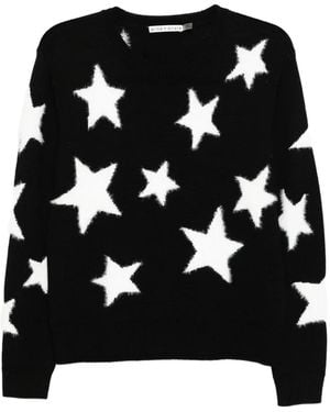 Alice + Olivia Andora Sweatshirt - Schwarz