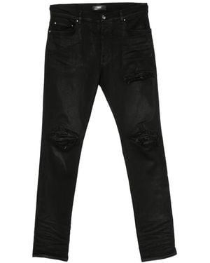 Amiri Distressed-Effect Jeans - Black