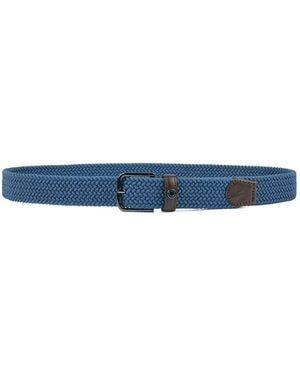 Paul & Shark Braided Belt - Blue