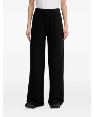 Guess Wide-Leg Track Trousers - Black