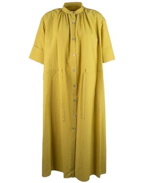 Paul Smith Gathered Shirt Dress - Amarillo