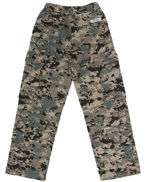 Students Golf Camo Cargo Pants - Gray
