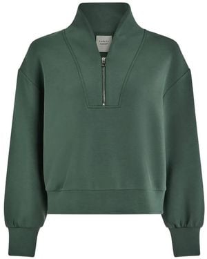 Varley Sweater Met Halve Rits - Groen
