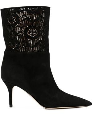 Arteana Thalia Laser-Cut Boots - Black