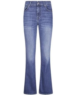 7 For All Mankind Leggy Bootcut Jeans - Blue