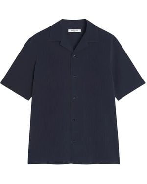 Maison Kitsuné Cotton Shirt - Blue