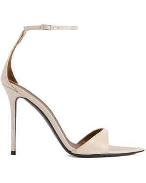 Giuseppe Zanotti Pointed-Toe Stiletto Sandals - White
