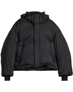 Y-3 Hooded Padded Jacket - Black