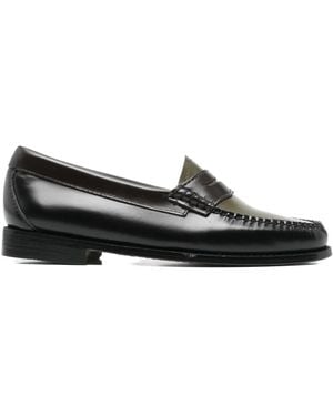 G.H. Bass & Co. Weejuns パネル ローファー - ブラック