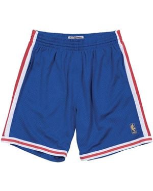 Mitchell & Ness "Nba Philadelphia 76Ers 96-97" Swingman Alternate Shorts - Blue
