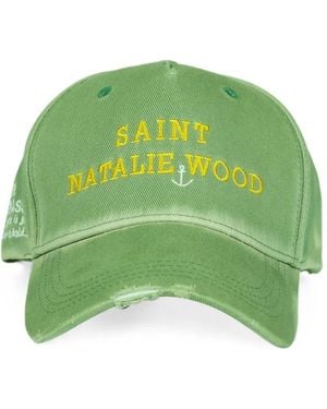 PALY Saint Natalie Wood Embroidered Cap - Green