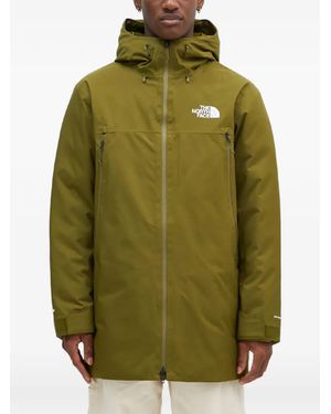 The North Face Mtn Range Hooded Jacket - Green