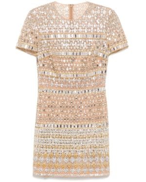 Elie Saab Bead-Embroidered Dress - White