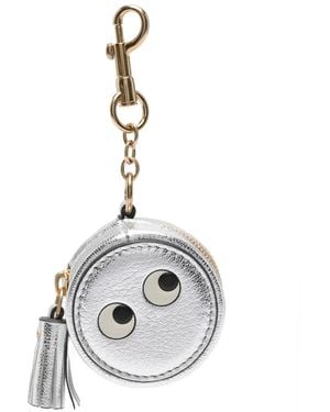 Anya Hindmarch Eyes Schlüsselanhänger Mit Quasten - Mettallic