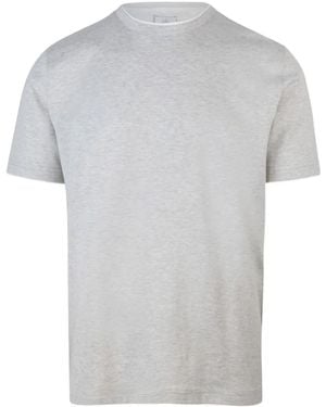 Eleventy Cotton Short-Sleeve T-Shirt - Grey