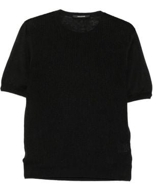 Tagliatore Crew-Neck T-Shirt - Black