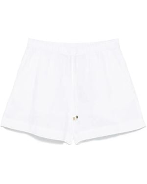 Heidi Klein Shorts aus Leinen - Weiß