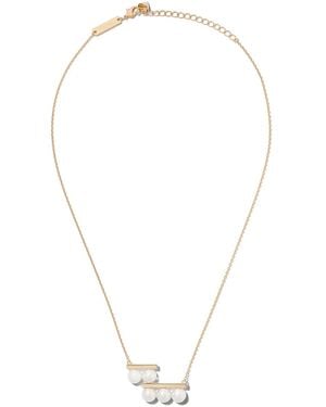 Tasaki 18Kt Collection Line Balance Step Neo Akoya Pearl Necklace - White