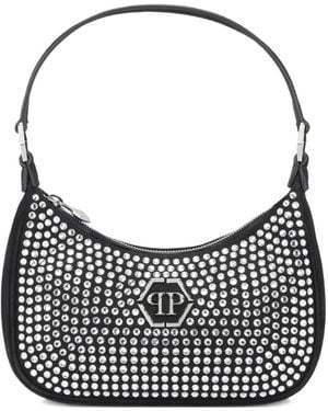 Philipp Plein Logo-Detail Shoulder Bag - Grey