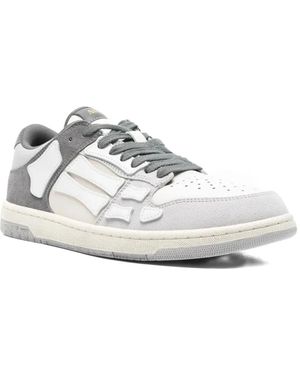 Amiri Leather Trainers - White