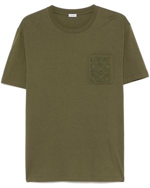 Loewe T-Shirt À Motif A - Vert