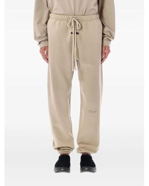 Fear Of God Drawstring Fleece Track Pants - Natural