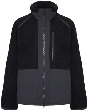 Canada Goose Westport Fleece-Texture Paneled Jacket - Blue