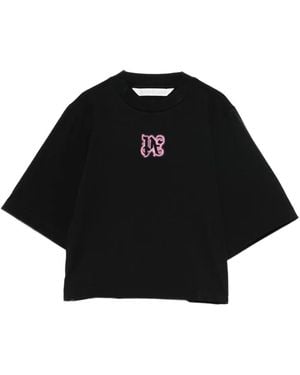 Palm Angels T-Shirt Con Logo - Nero
