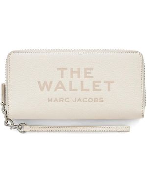 Marc Jacobs Leather Continental Wallet - Natural