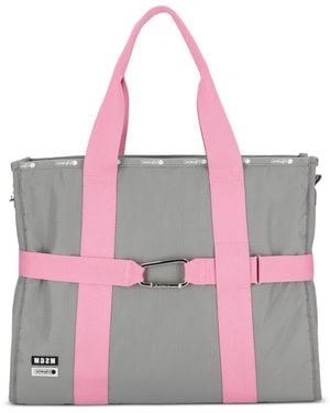 MSGM Bolso Shopper Con Correa - Rosa
