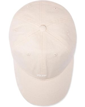 WOOD WOOD Low Profile Baseball Cap - White