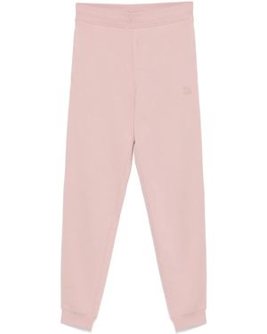HUGO Logo-Embroidered Track Trousers - Pink