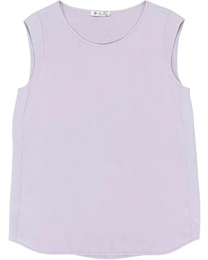 Loro Piana Scoop-Neck Vest - Purple