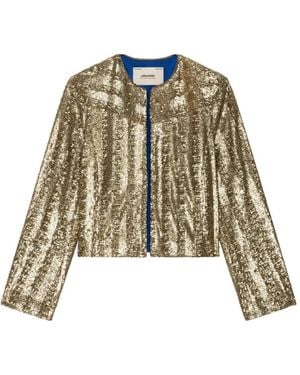 Zadig & Voltaire Luxilo Jacket - Metallic