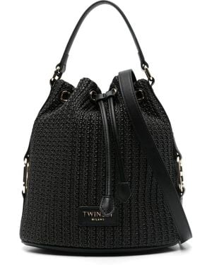 Twinset Grace Bucket Bag - Black