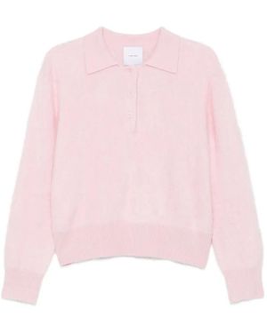IVORY PARIS Noemi Pullover Mit Knöpfen - Pink