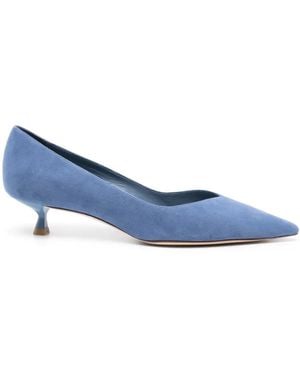 Stuart Weitzman Eva 35mm パンプス - ブルー