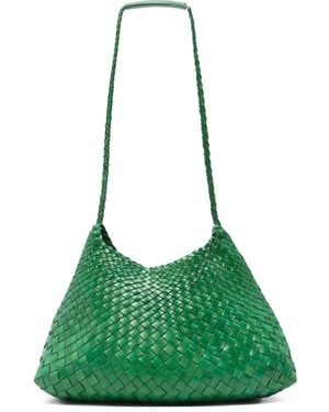 Dragon Diffusion Schultertasche Aus Leder - Grün