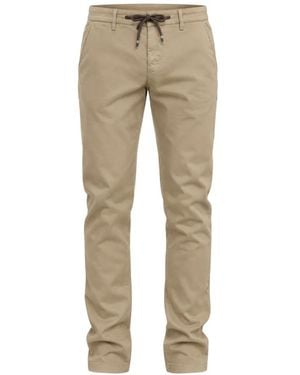 Mason's Drawstring-Waistband Pants - Natural