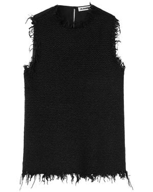 Jil Sander Panelled Vest - Black