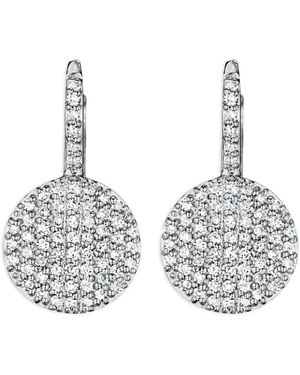Phillips House 14K Petite Infinity Diamond Earrings - White