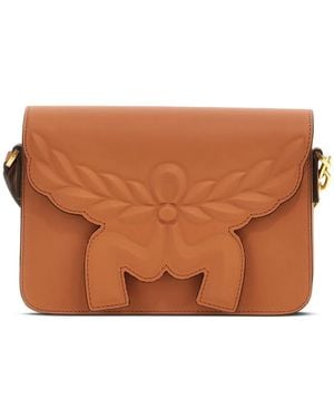 MCM Kleine Himmel Laurel Umhängetasche - Braun