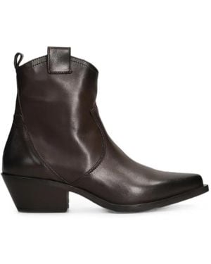 METISSE Pointed-Toe Boots - Brown
