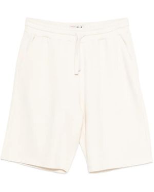 MC2 Saint Barth Randle Cotton Fleece Bermuda Shorts - White