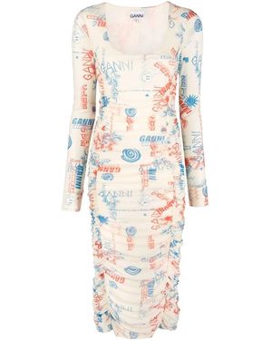 Ganni Dress - White