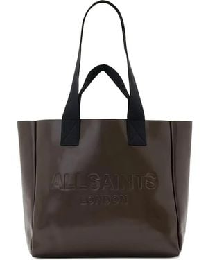 AllSaints Izzy Tote Bag aus Leder - Schwarz