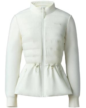 Mackage Laika-Z Hybride Jack Met Trekkoord - Wit