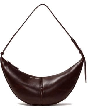Proenza Schouler Bolso De Hombro Slide De Piel - Marrón