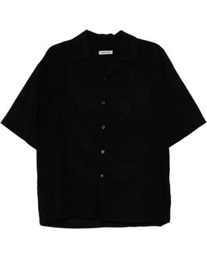 Undercover Patchwork Short-Sleeve Shirt - Black